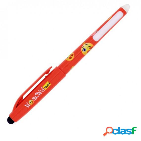 Penna a sfera cancellabile - punta 0,7mm - rosso - Osama