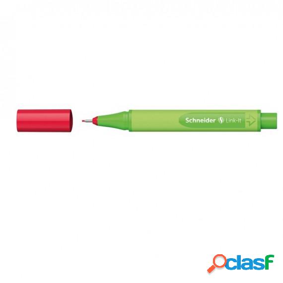 Pennarello Link-It punta feltro - punta 1,00mm - rosso -