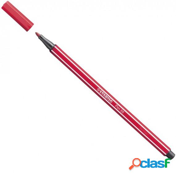 Pennarello Pen 68 - rosso scuro 50 - Stabilo