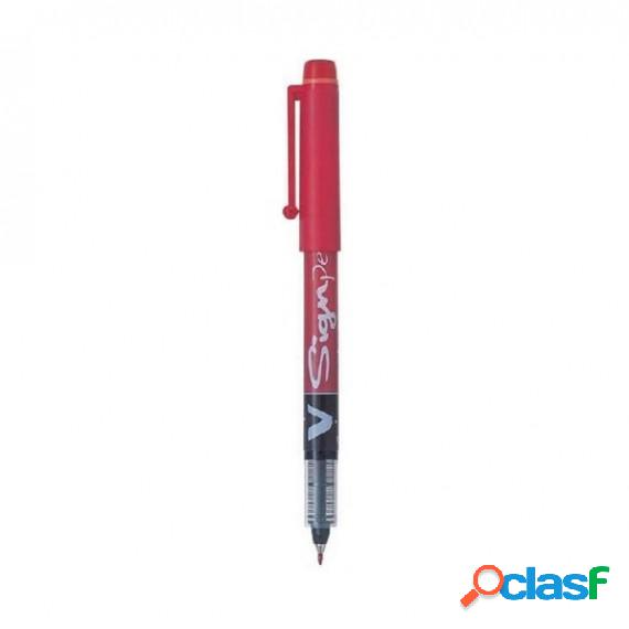 Pennarello V Signpen - punta 2 mm - rosso - Pilot