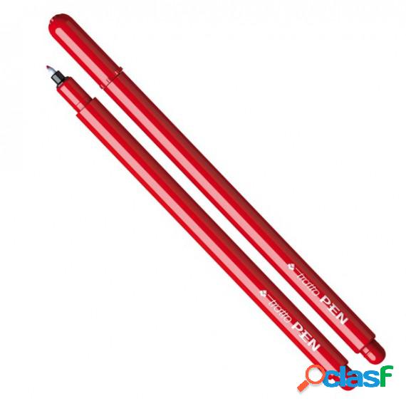 Pennarello fineliner Tratto Pen - tratto 0,5mm - rosso -