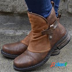 Per donna Unisex Stivaletti Anfibi Esterno Giornaliero