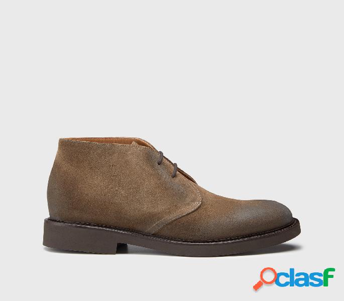 Polacchini in suede tabacco Tabacco 42M_U