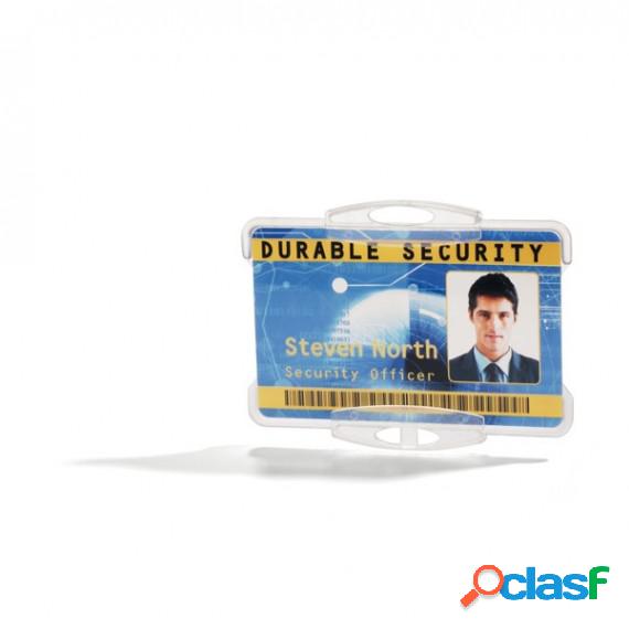 Portanome aperto - 5,4 x 8,7 cm - Durable - conf. 10 pezzi