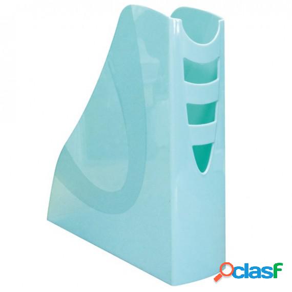 Portariviste Keep Colour Pastel - 27,8x26,6x7,5 cm - azzurro