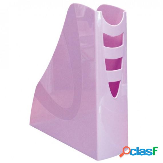 Portariviste Keep Colour Pastel - 27,8x26,6x7,5 cm - lilla -