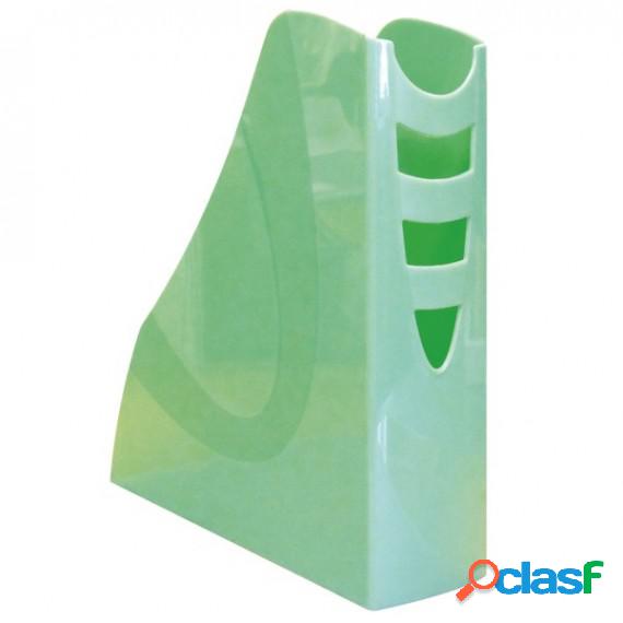 Portariviste Keep Colour Pastel - 27,8x26,6x7,5 cm - verde -