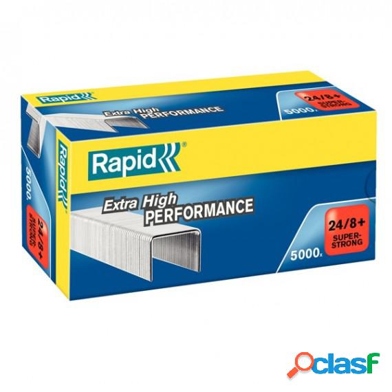 Punti Rapid Super Strong - 24/8+ - acciaio zincato - metallo