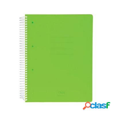 Quaderno Scatto spiralato formato A4 rigatura 1R verde 1 pz.