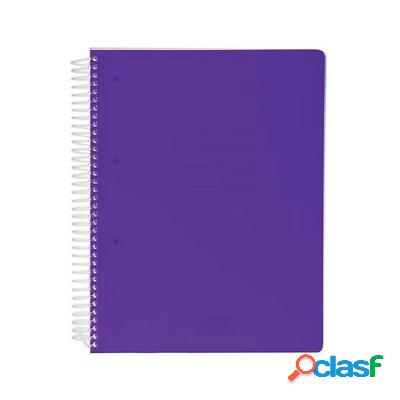 Quaderno Scatto spiralato formato A4 rigatura 1R viola 1 pz.