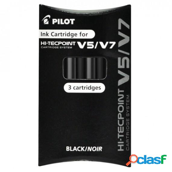 Refill Hi Tecpoint V5/V7 ricaricabile begreen - nero - Pilot