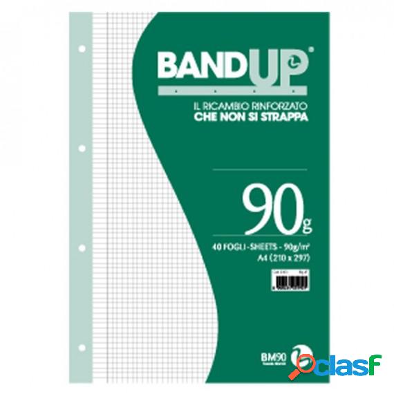 Ricambi BandUp forati rinforzati - A4 - 5mm c/margine - 40