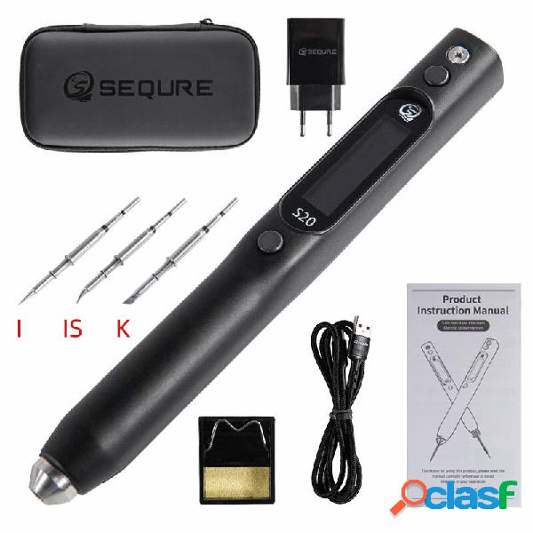SEQURE DC saldatura Iron-S20K+I+IS standard europeo-con 3