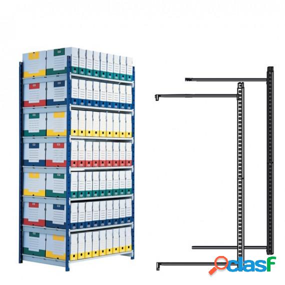 Scaffale RANGECO - modulo aggiunta - 5 ripiani - 100x70x200
