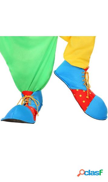 Scarpe Clown Blu per bambini