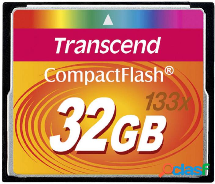 Scheda CF 32 GB Transcend Standard 133x