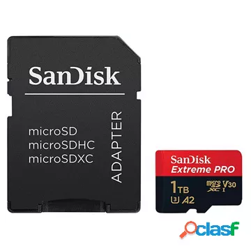 Scheda SanDisk Extreme Pro MicroSDXC UHS-I