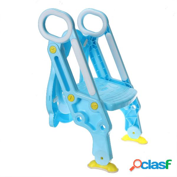 Sedile per vasino per bambini con scaletta per sgabello per