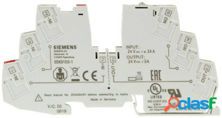 Siemens 5SK9103-1 Interruttore di protezione 30 V/DC 3 A 1