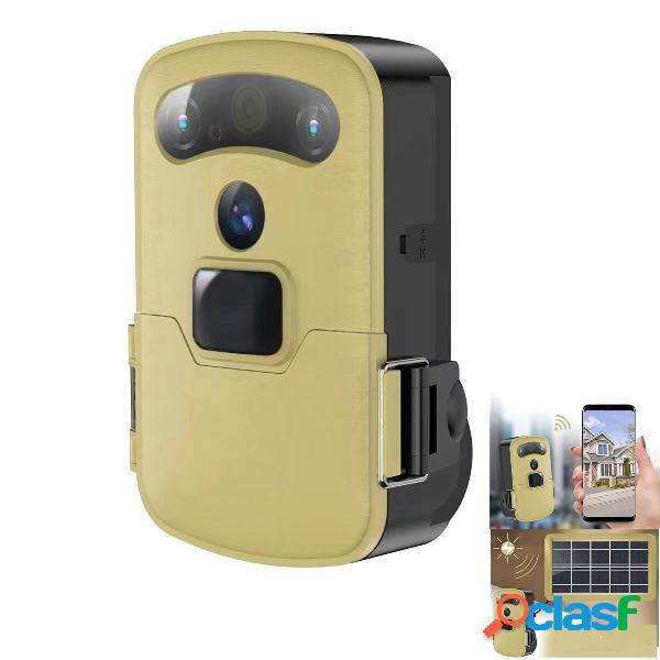 Solar Outdoor Trail fotografica HD WIFI PIR Visione video