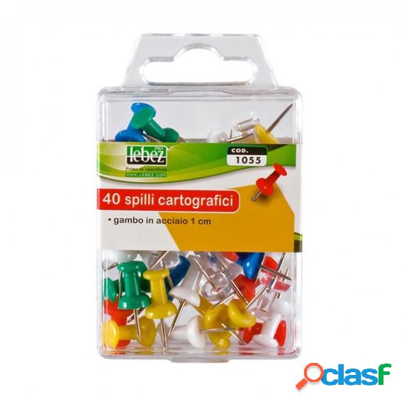 Spilli cartografici a clessidra - colori assortiti - Lebez -