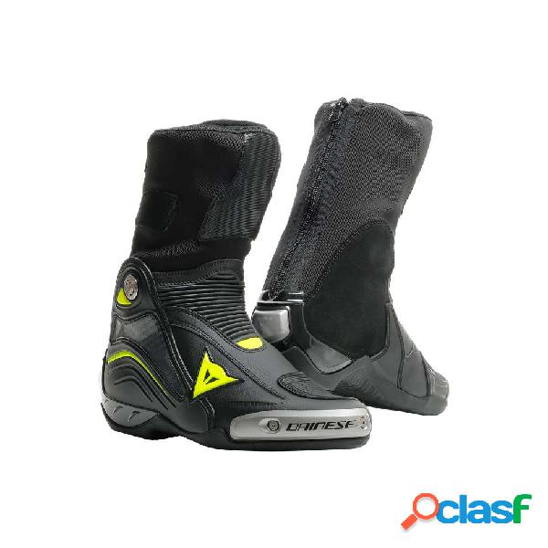 Stivali moto racing Dainese AXIAL D1 Nero Giallo Fluo