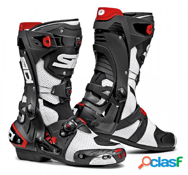 Stivali racing estivi Sidi Rex Air Bianco Nero