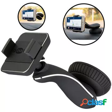 Supporto da auto universale Goobay con ventosa per