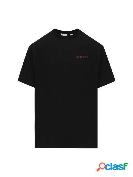 T-shirt Oversize In Cotone Con Monogramma