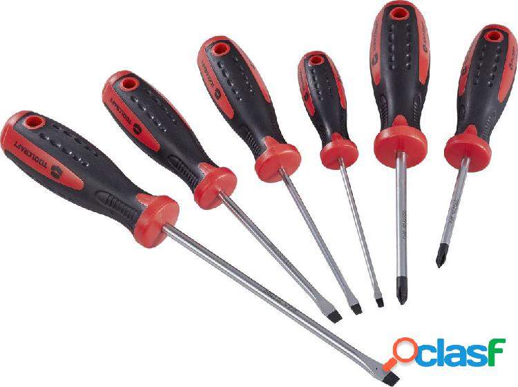 TOOLCRAFT Officina e meccanica Kit cacciaviti 6 parti