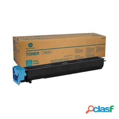 Toner Minolta A3VU450 TN711C originale CIANO