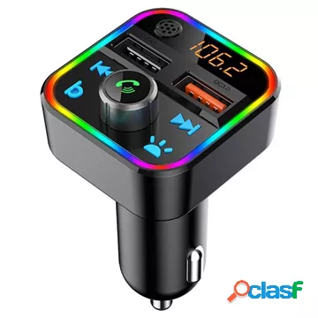 Trasmettitore FM Bluetooth / Caricabatteria da auto veloce