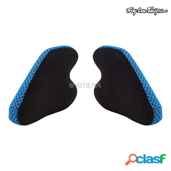 Troy lee designs 120003012 stage cheekpad 25mm blue