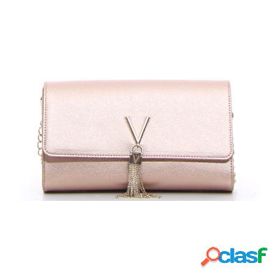 VALENTINO Divina pochette con tracolla - oro rosa