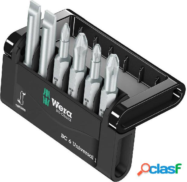 Wera Bit-Check 6 Universal 1 05056474001 Kit inserti 6 parti