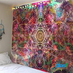 mandala bohemien wall arazzo arte arredamento tenda coperta