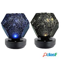 proiettore stellato stella galassia luce notturna a led con
