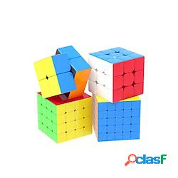 speed cube set 4 pezzi magic cube iq cube 222 333 444