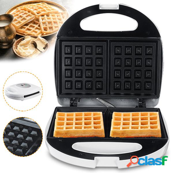 2 Tipo Panini elettrico Press Sandwich Waffles Maker Grill