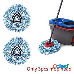 3 testine di ricambio per mop spin, testine di ricarica mop,