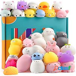 36/54/80pcs spremere giocattoli animali squishies riempitivi