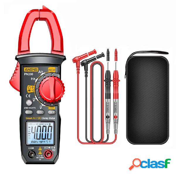 ANENG PN200 Digital Clamp Meter DC/AC 600A Current 4000