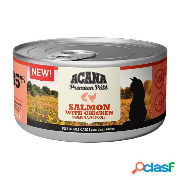 Acana Cat Adult Premium Patè Salmone e Pollo 85 gr