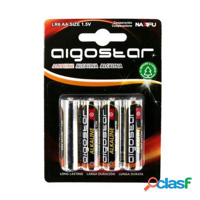 Aigostar 4 Batterie stilo AA 1,5V Alcaline