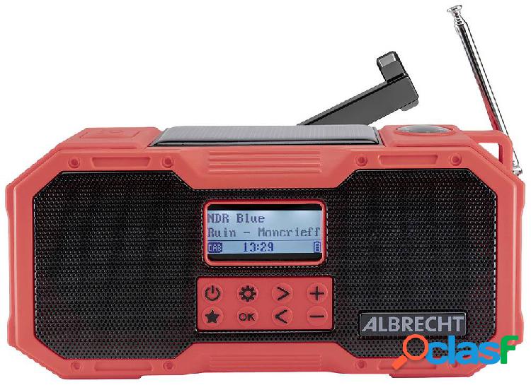 Albrecht DR 112 Radio per esterni DAB+, FM DAB+, FM, USB,