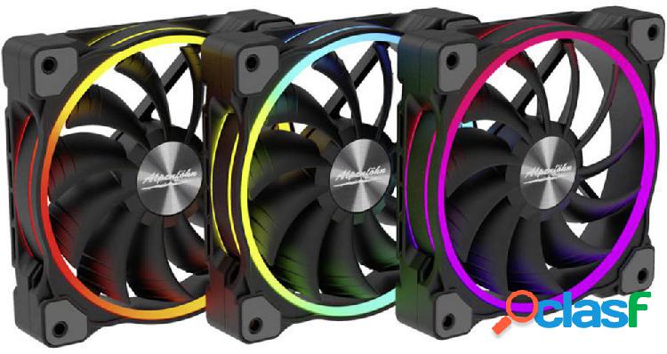 Alpenföhn Wing Boost 3 ARGB PWM Ventola per PC case Nero (L