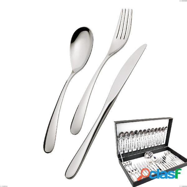 Astuccio 51 pezzi Hotel, Acciaio inox 18.10 (AISI304),