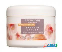 Atkinsons english garden peach flowers crema corpo nutriente