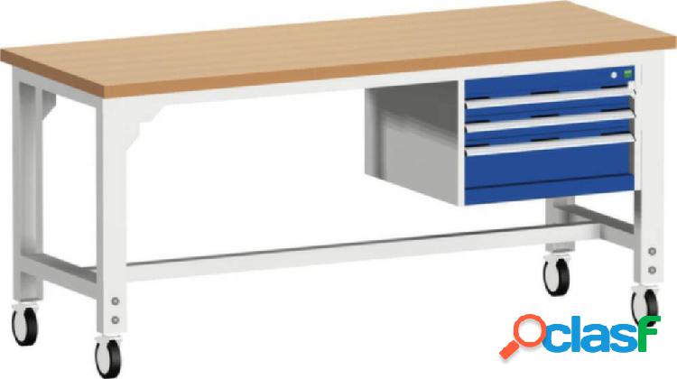 Banco da lavoro mobile Bott 41003485.11V (L x P) 2000 mm x
