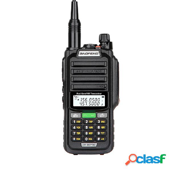 Baofeng UV98 Pro Ricetrasmittente IP68 Impermeabile UV Dual